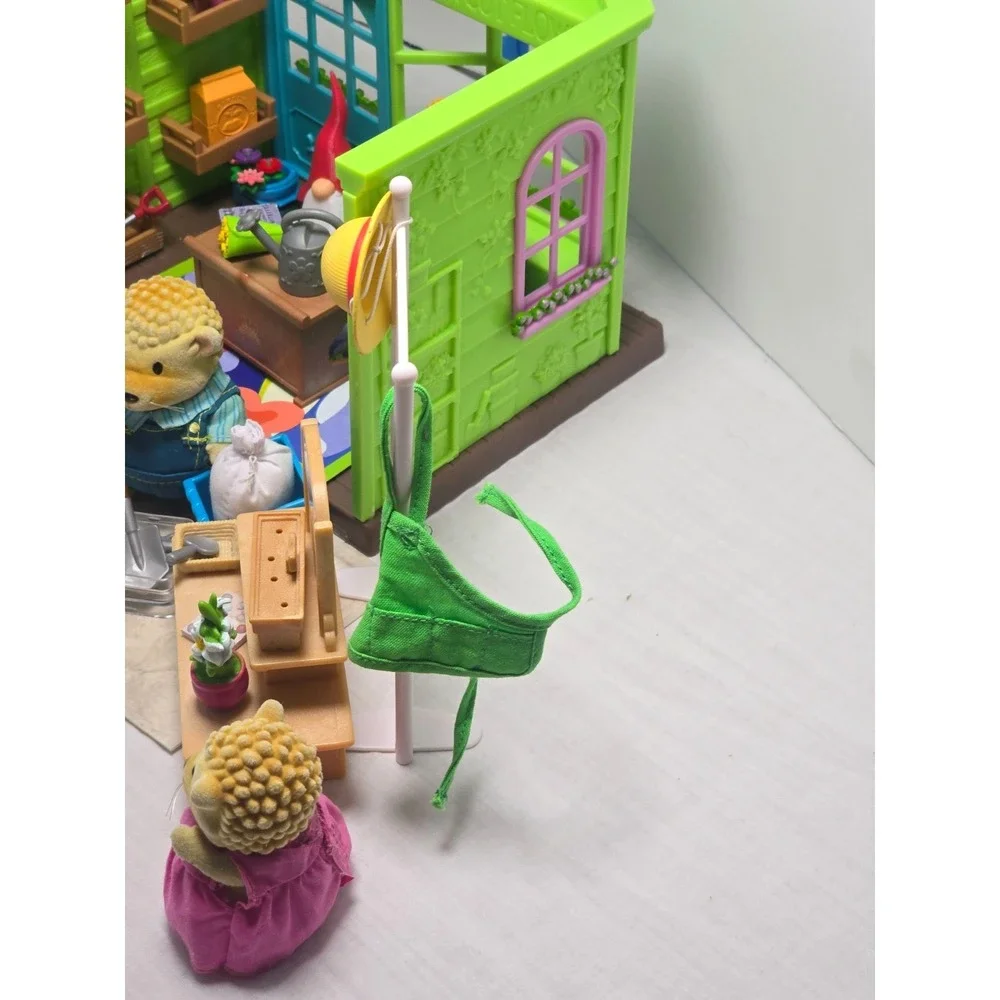 Li'l Woodzeez-Li'l Petals Flower Shop Playset Accessories Critters Sheeps Set